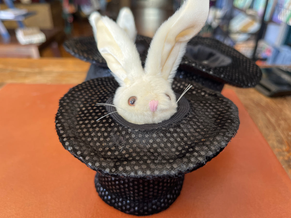 Rabbit in a Hat Finger Puppet