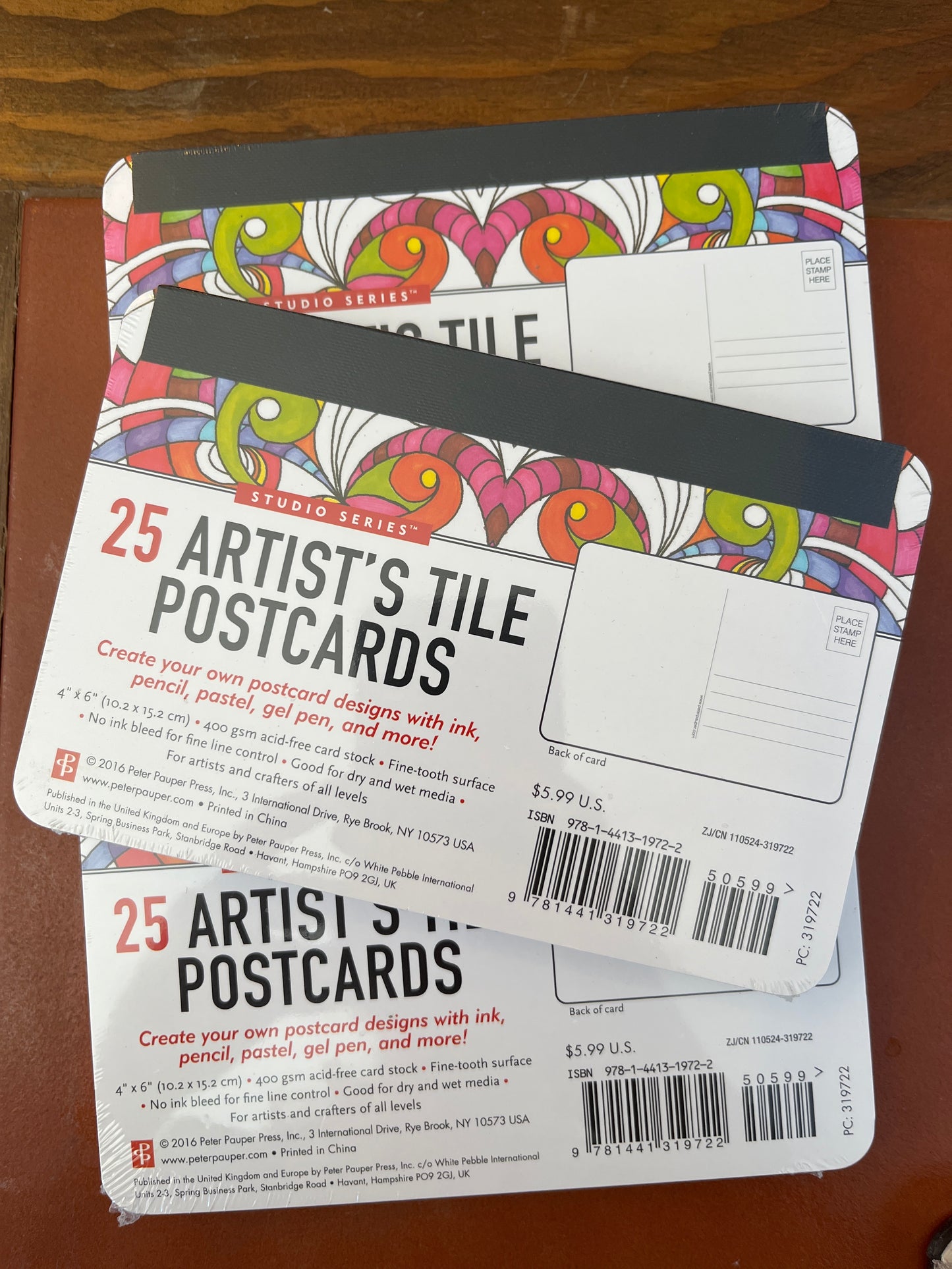 Artist’s Tile Postcards