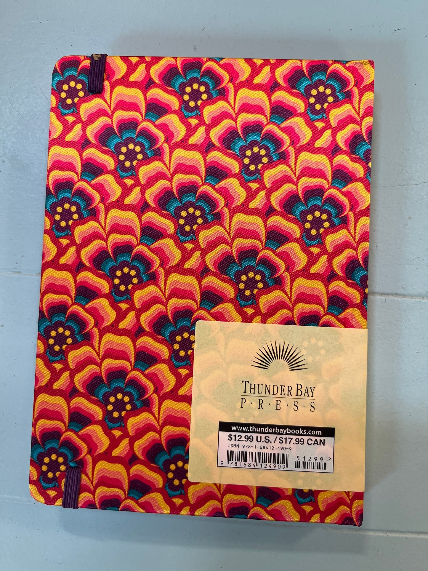 Floral Satin Journal