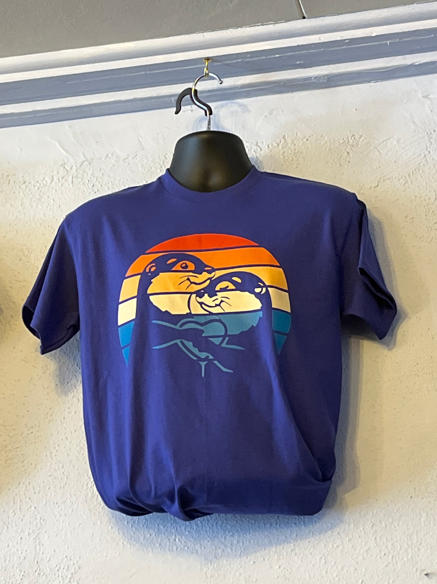 Blue OTTER LOVE Men’s T-shirt