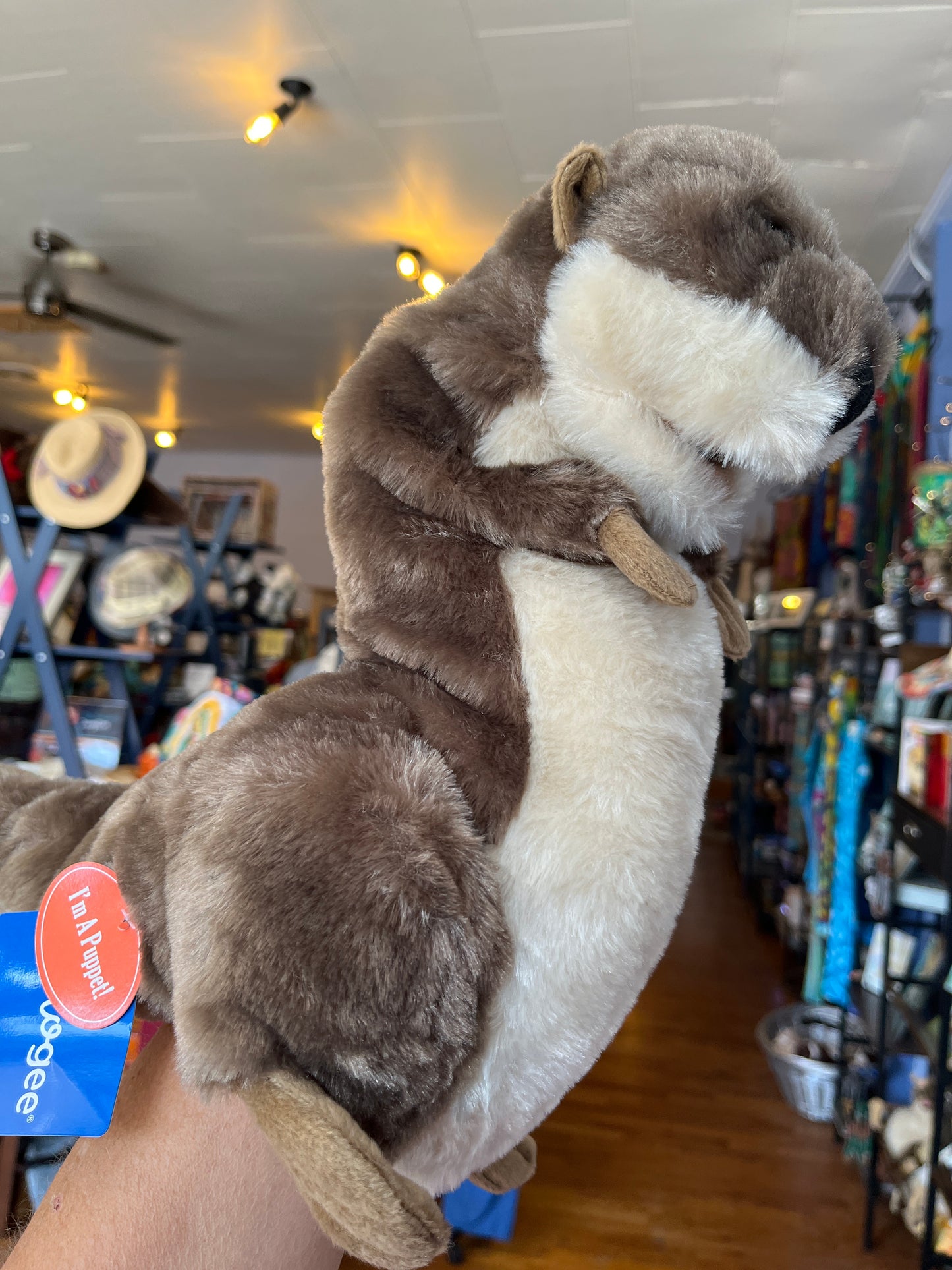 Standing River Otter Puppet