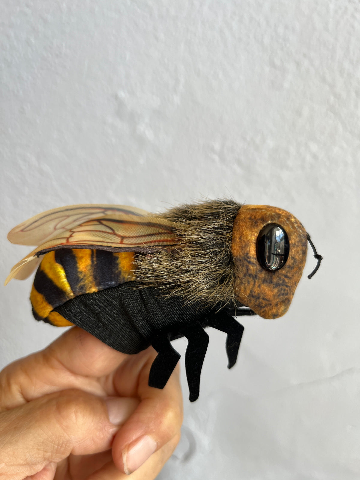 Honeybee Finger Puppet