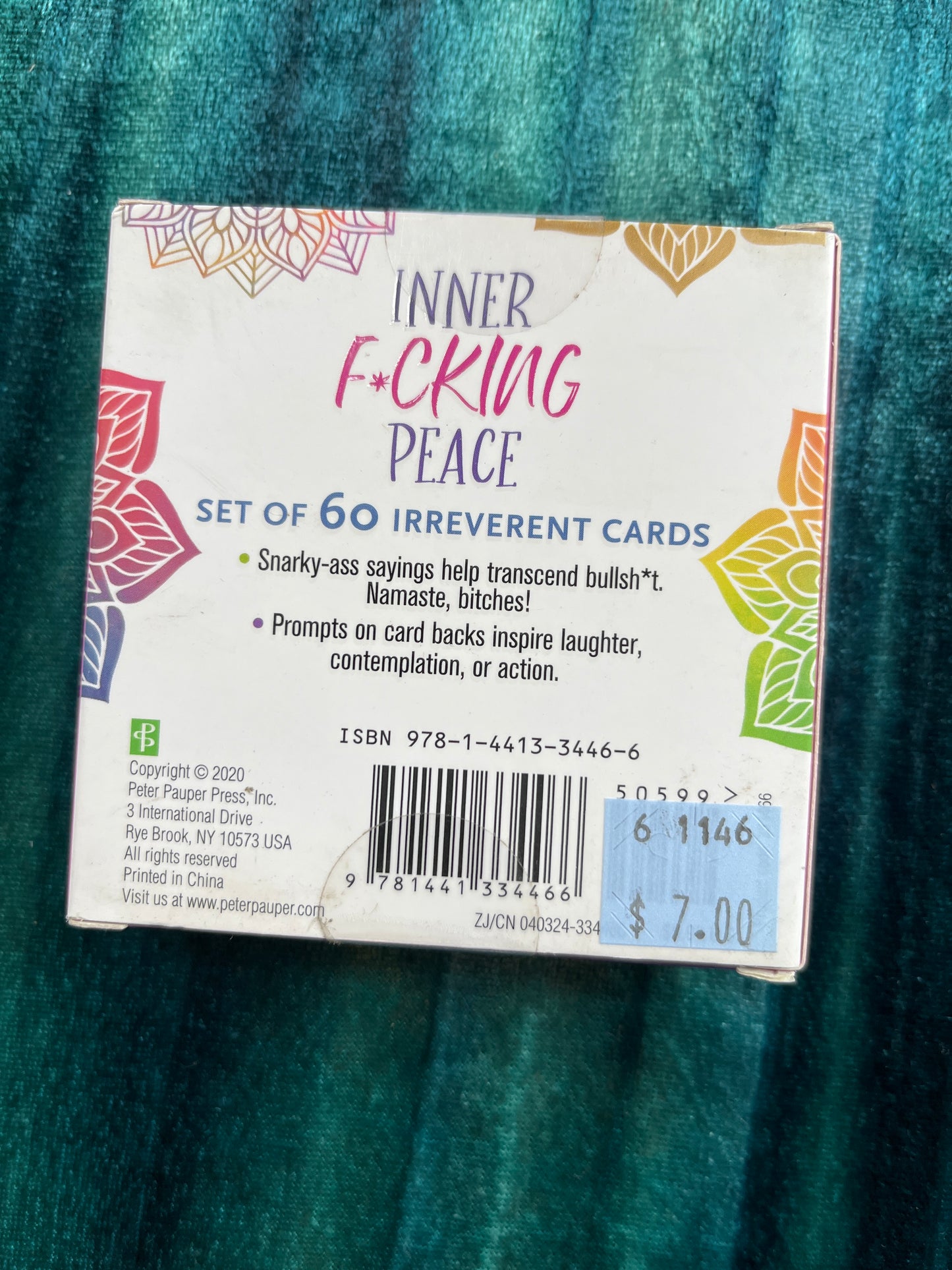 Inner F Peace Motivational Cards