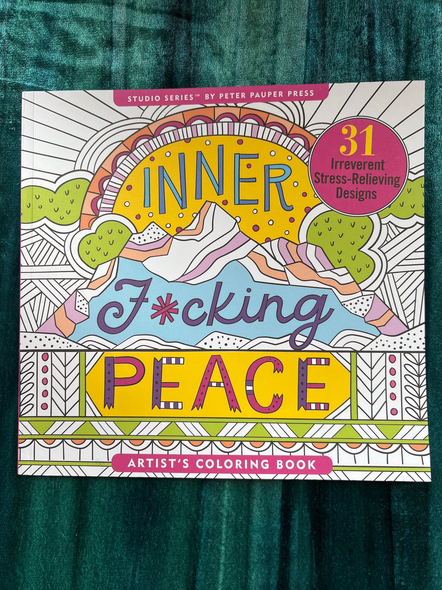 Inner F Peace Coloring Bk