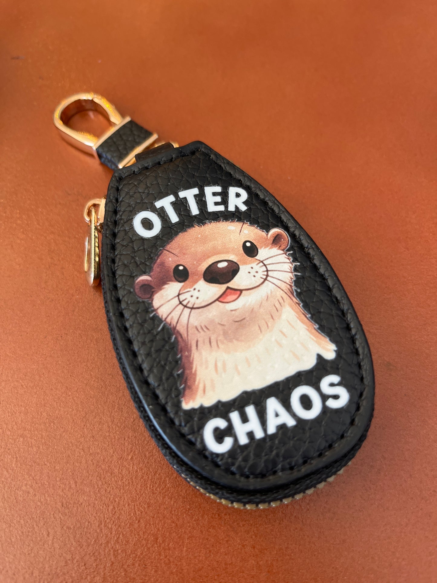 Otter Chaos Keychain