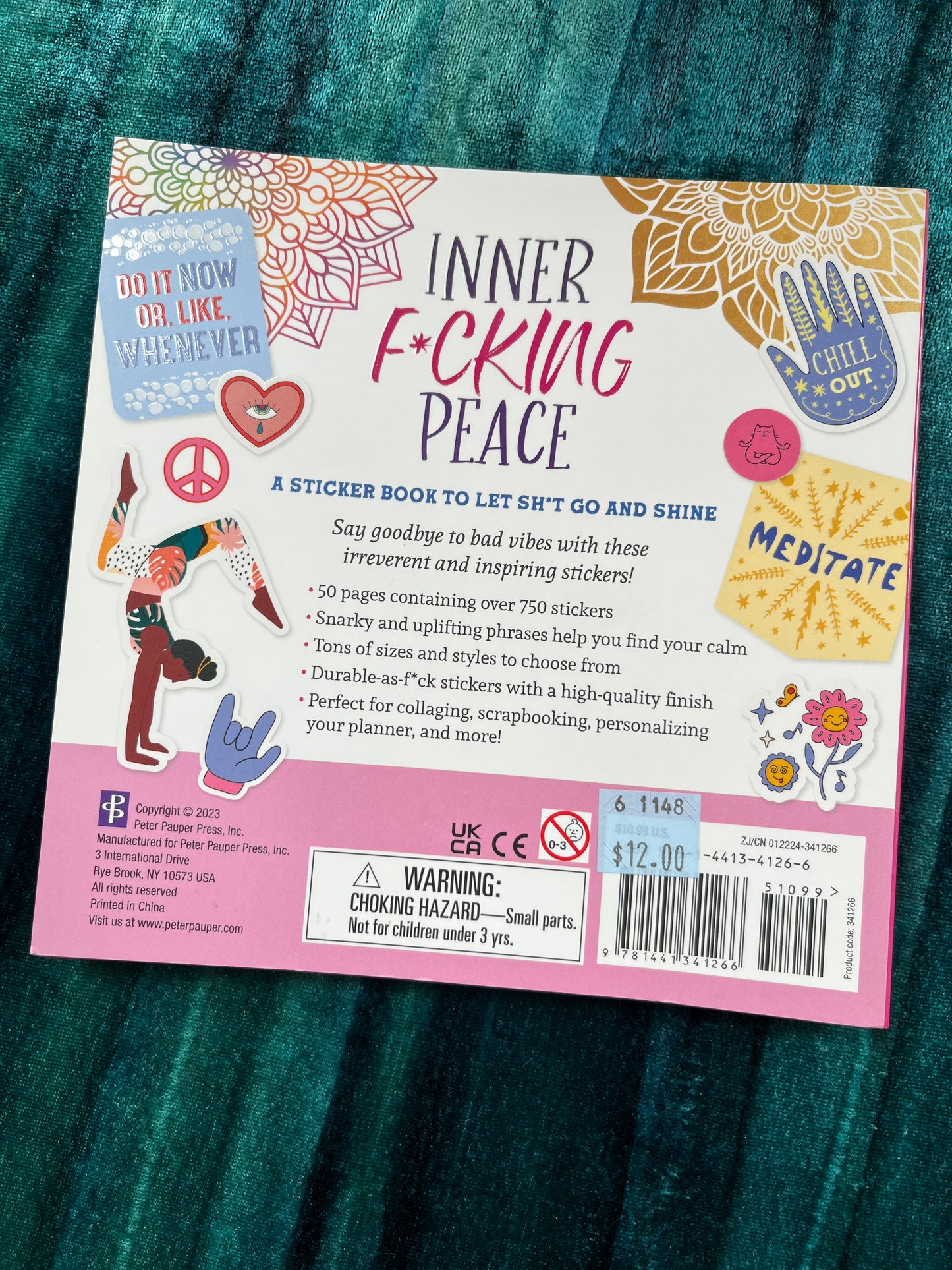 Inner F Peace STICKERS