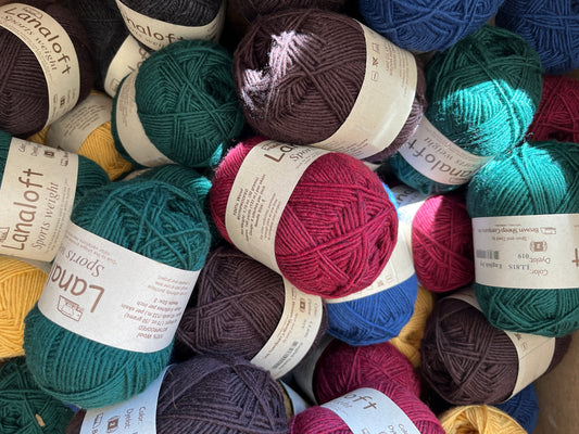 Brown Sheep Yarn -Lanaloft Sport