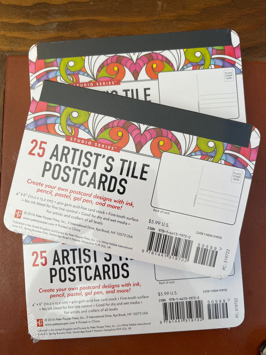 Artist’s Tile Postcards