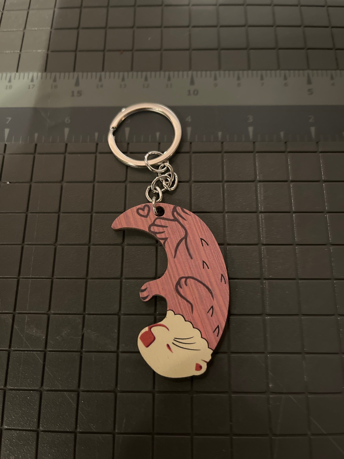 Wooden Keychain