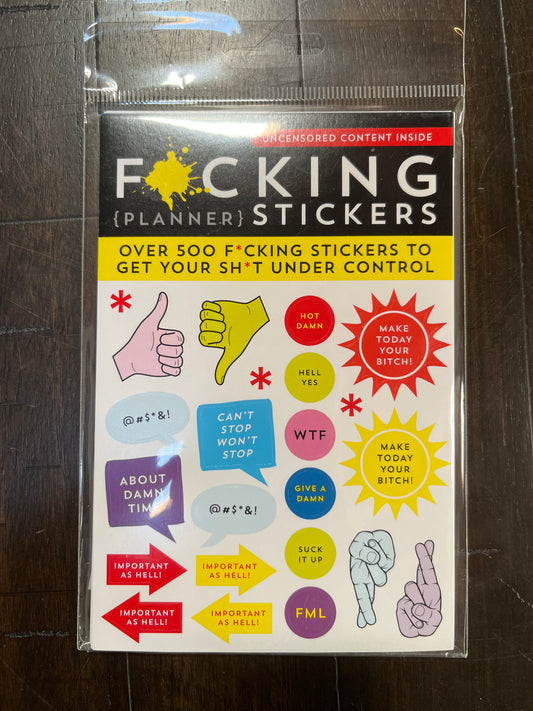 F*ing Planner Stickers