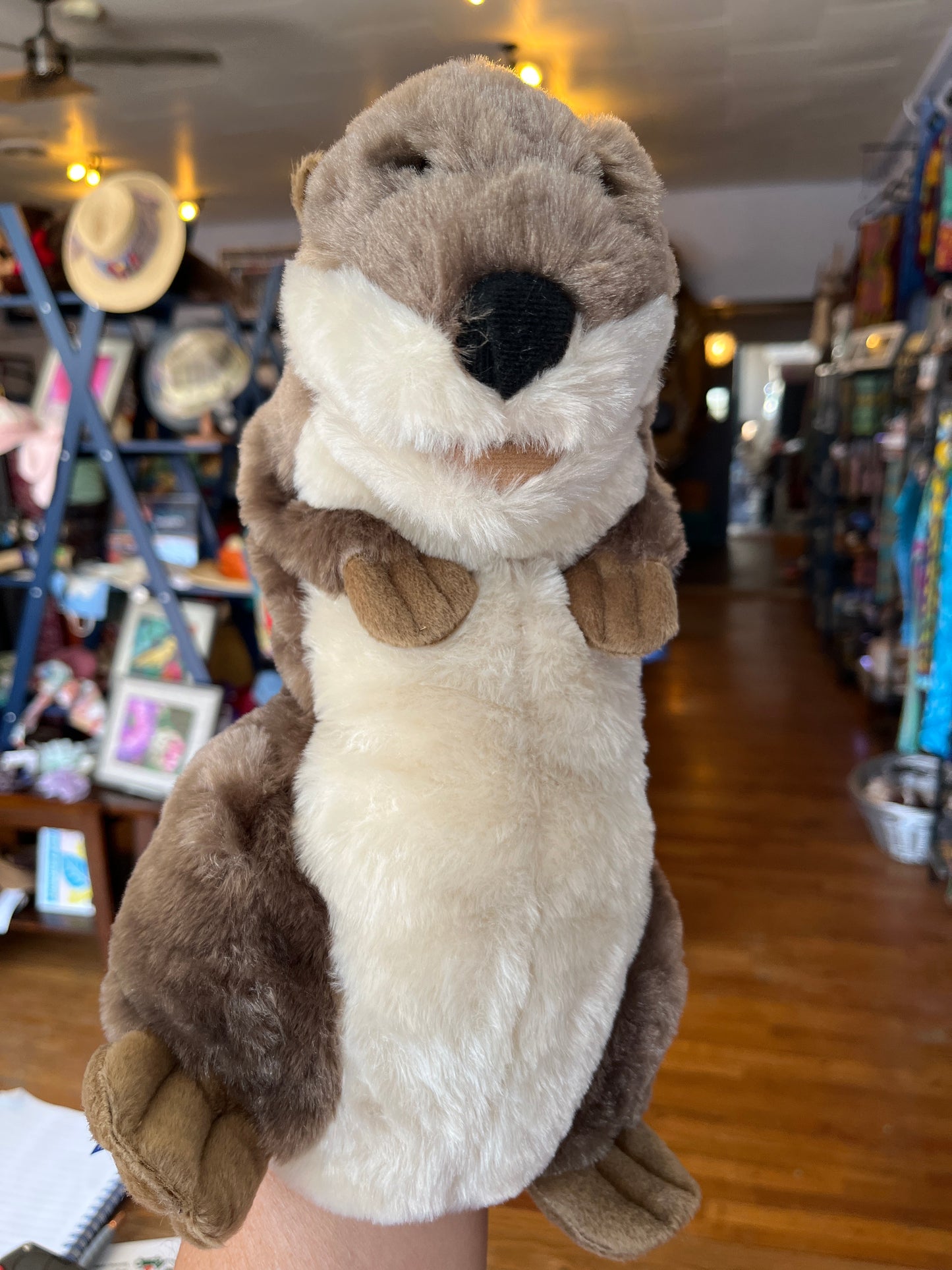 Standing River Otter Puppet