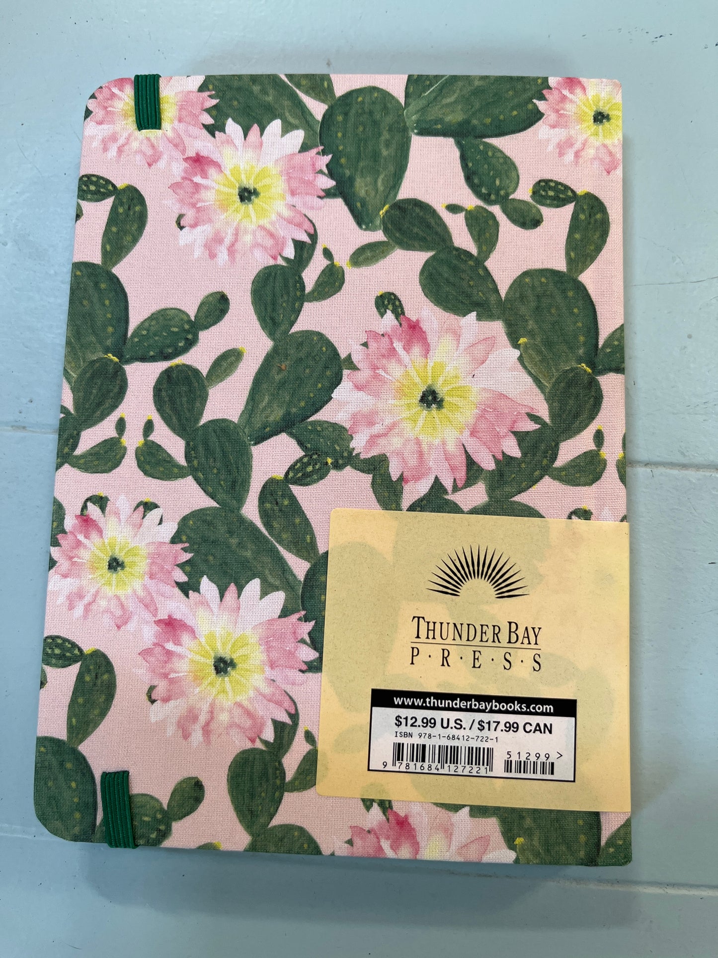 Succulent Linen Journal