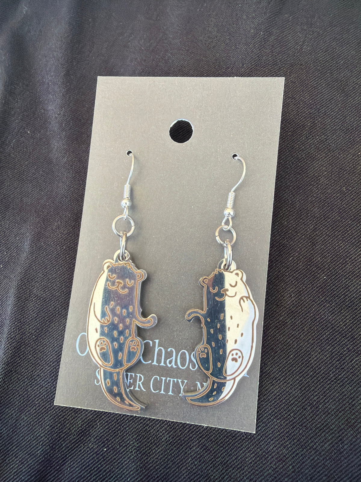 Otter Friends Earrings