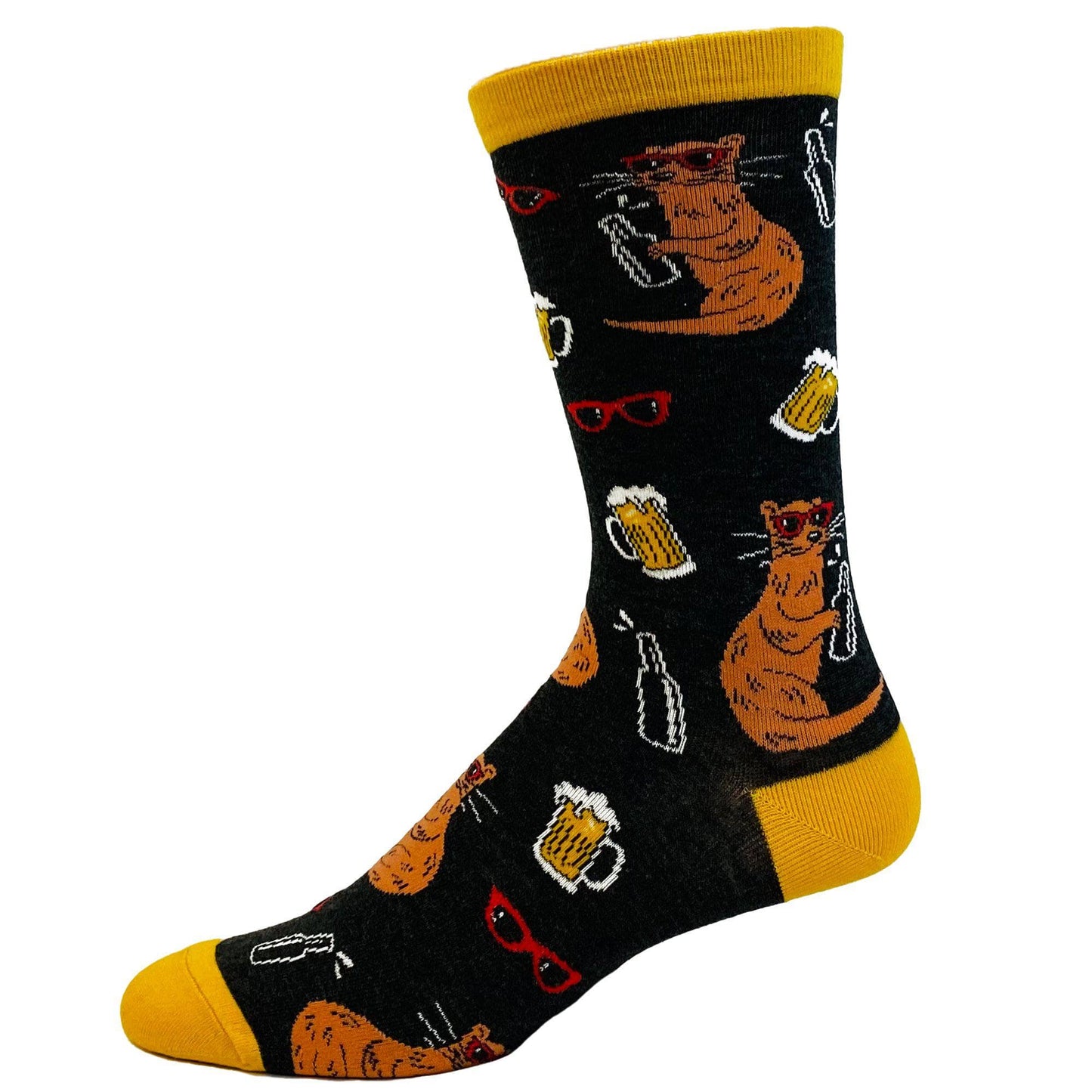 Drinks Well With Otters Socks