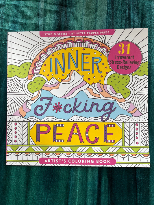 Inner F Peace Coloring Bk