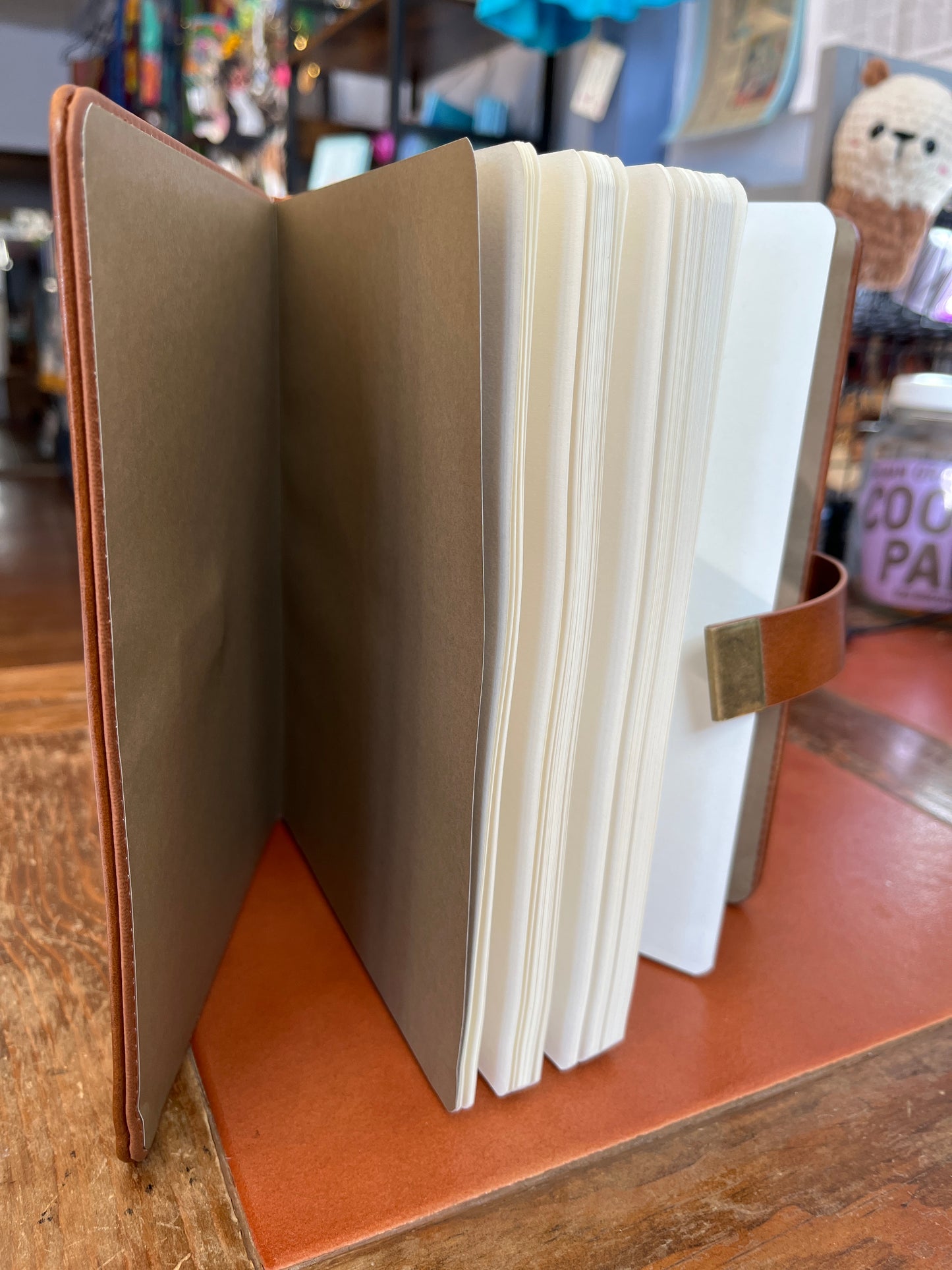 Artisan Brown Locking Journal