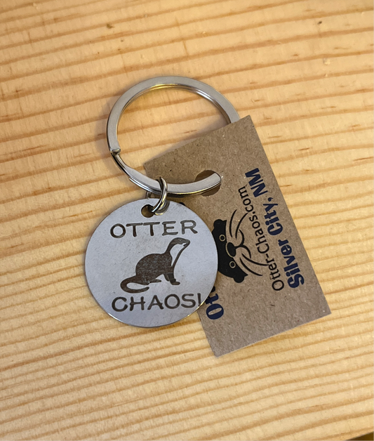 Otter Chaos Keychain