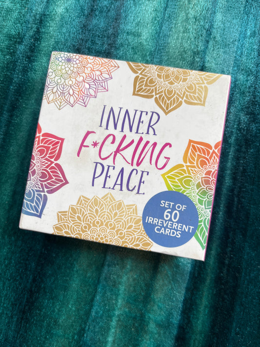 Inner F Peace Motivational Cards