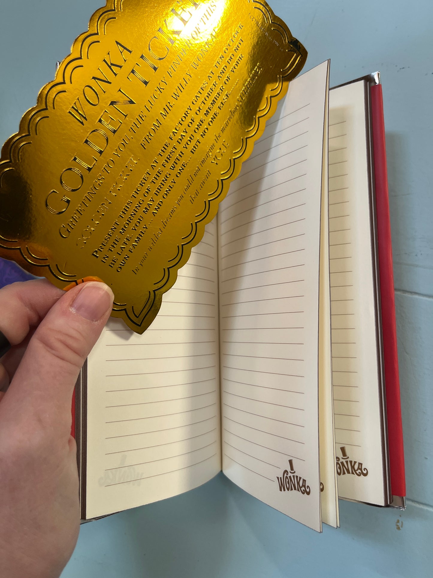 Wonka Bar Journal