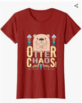 Red OTTER CHAOS Women’s T-shirt