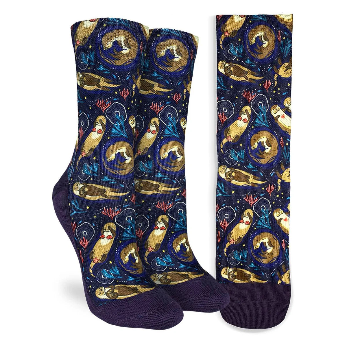 Under The Sea Otter Socks