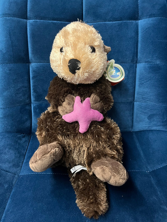 Sea Otter with Purple Star